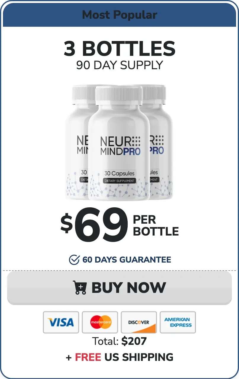 Buy NeuroMind Pro 3 Bottles