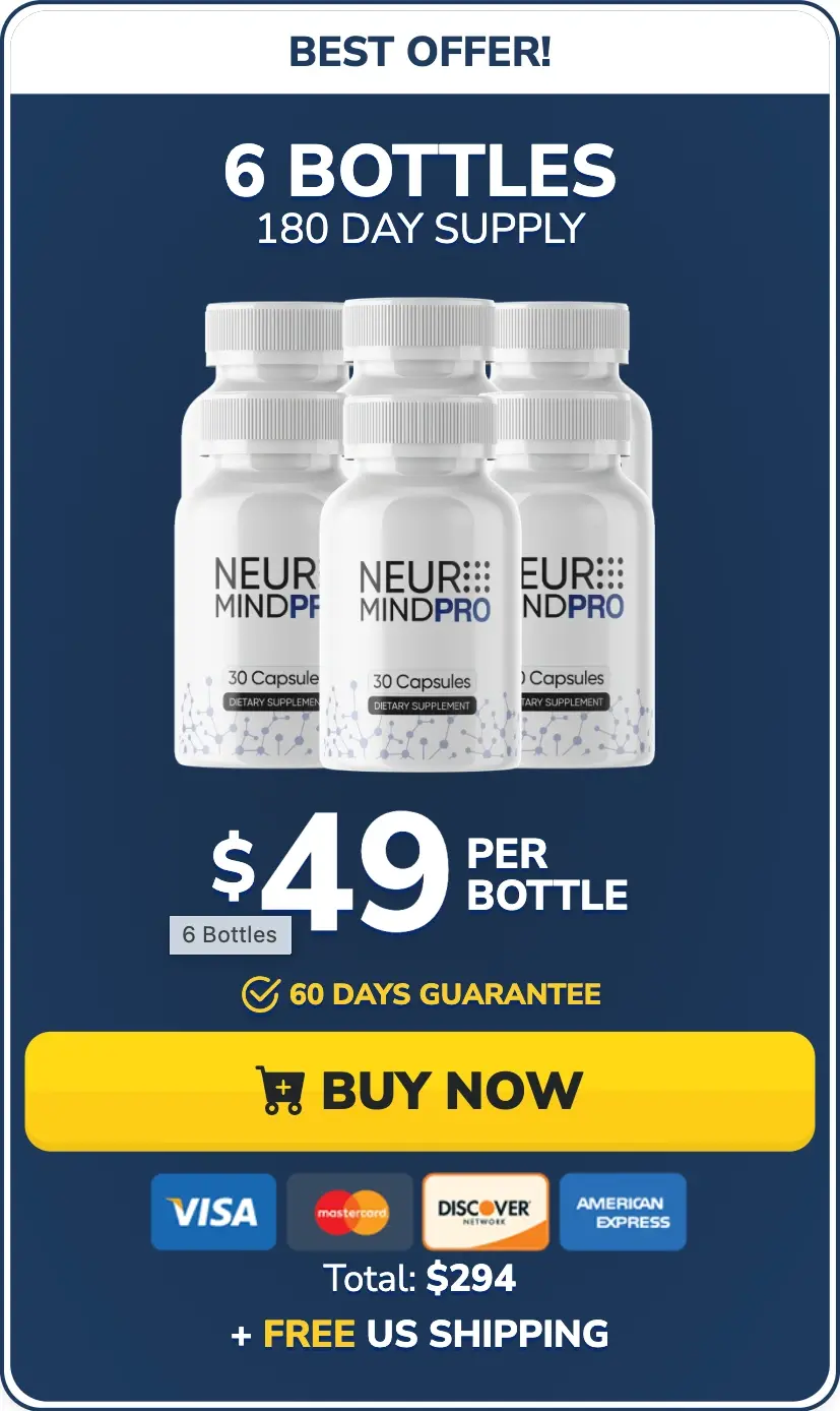 Buy NeuroMind Pro 6 Bottles